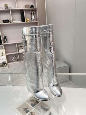 Givenchy BE7021E0YP Women's Shoes Shark Lock Boots G97103 - 35 - View 3