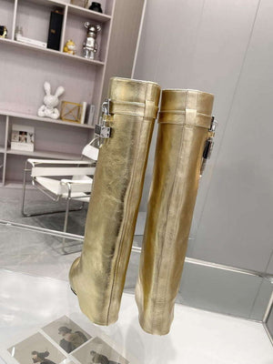 Givenchy BE7021E0YP Women's Shoes Shark Lock Boots G97108 - 35 - View 8
