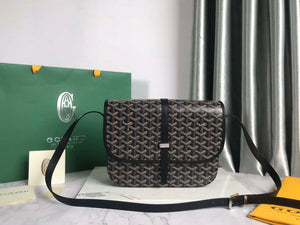 Goyard 2MMLTY01CL01P Belvedere MM Bag GY020183 Brown with Black - Default Title - View 1