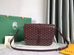 Goyard 2MMLTY01CL01P Belvedere MM Bag GY020183 Wine Red - Default Title - View 1