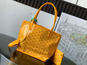 Goyard ANJOUSMINCG07TY07P Anjou Mini Bag Yellow - Default Title - View 3