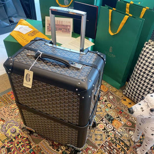 Goyard BOURG2PMLTY01CL03P Bourget PM Trolley Case G99012 Black - Default Title - View 1