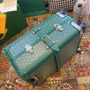 Goyard BOURG2PMLTY01CL03P Bourget PM Trolley Case G99013 Green - Default Title - View 2
