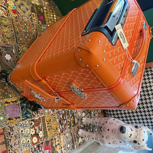 Goyard BOURG2PMLTY01CL03P Bourget PM Trolley Case G99014 Orange - Default Title - View 6