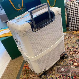 Goyard BOURG2PMLTY01CL03P Bourget PM Trolley Case G99015 White - Default Title - View 3