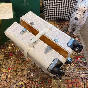 Goyard BOURG2PMLTY01CL03P Bourget PM Trolley Case G99015 White - Default Title - View 8
