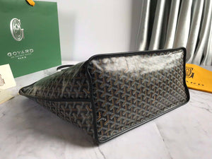 Goyard GMLCG09TY09P Anjou GM Bag Black with Brown - Default Title - View 4