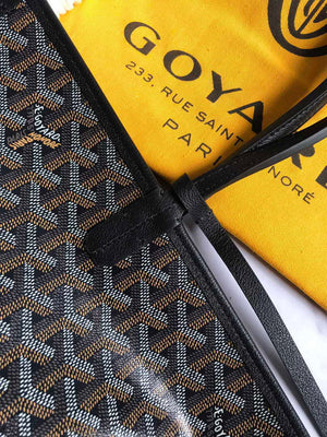 Goyard GMLTY01CL03P Saint Louis GM Bag Brown with Blacck - Default Title - View 5