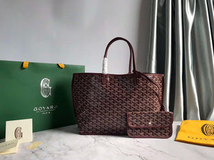 Goyard GMLTY01CL03P Saint Louis GM Bag Wine Red - Default Title - View 1