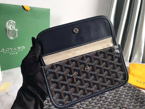 Goyard GMLTY01CL03P Saint Louis GM Bag Brown with Navy Blue - Default Title - View 8