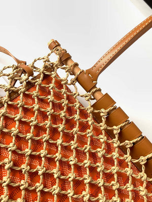 Goyard GY8112 Sac Aligre PM Mesh Bag Orange - Default Title - View 6