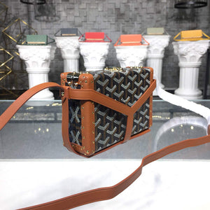 Goyard MINA08PMLTY01CL01P Minaudi¨¨re Trunk Bag Brown - Default Title - View 2
