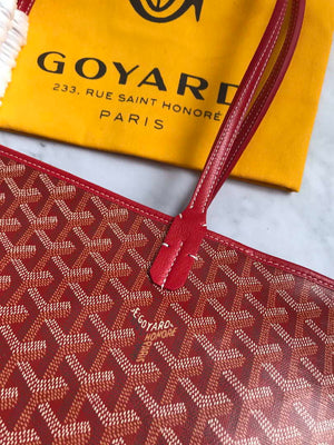 Goyard MMLTY01CL03P Artois MM Bag Red - Default Title - View 5