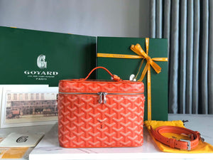 Goyard MUSEVAPMLTY01CL03P Muse Vanity Case PM Bag Orange Red - Default Title - View 1
