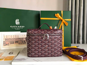Goyard MUSEVAPMLTY01CL03P Muse Vanity Case PM Bag Wine Red - Default Title - View 1