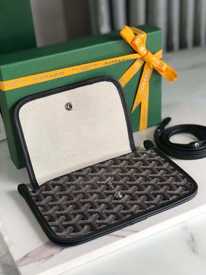 Goyard PLUMETPMLTY50CL50P Portefeuille Plumet Pocket Wallet Black - Default Title - View 3