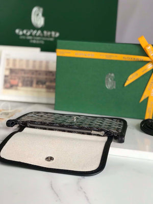 Goyard PLUMETPMLTY50CL50P Portefeuille Plumet Pocket Wallet Black - Default Title - View 5