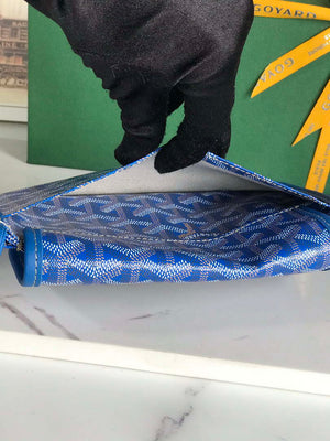 Goyard PLUMETPMLTY50CL50P Portefeuille Plumet Pocket Wallet Blue - Default Title - View 5
