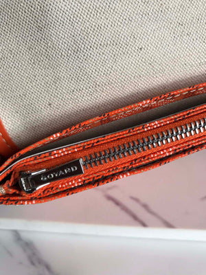 Goyard PLUMETPMLTY50CL50P Portefeuille Plumet Pocket Wallet Orange - Default Title - View 6