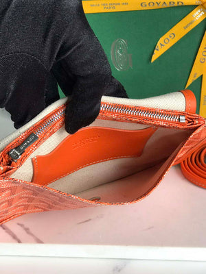 Goyard PLUMETPMLTY50CL50P Portefeuille Plumet Pocket Wallet Orange - Default Title - View 7
