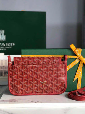 Goyard PLUMETPMLTY50CL50P Portefeuille Plumet Pocket Wallet Red - Default Title - View 2