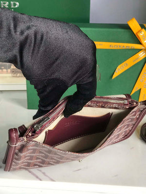 Goyard PLUMETPMLTY50CL50P Portefeuille Plumet Pocket Wallet Wine Red - Default Title - View 7