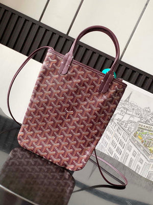 Goyard POICLAPMLTY11CL61P Poitiers Claire Voie Bag Wine Red - Default Title - View 1
