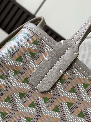 Goyard POICLAPMLTY11CL61P Poitiers Claire Voie Bag Green &Gray - Default Title - View 4