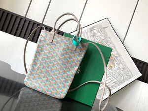 Goyard POICLAPMLTY11CL61P Poitiers Claire Voie Bag Blue &Gray - Default Title - View 1