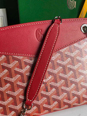 Goyard ROUETSMINTY08CL08P Rouette Structur¨¦ Mini Bag Red - Default Title - View 7