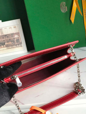 Goyard ROUETSMINTY08CL08P Rouette Structur¨¦ Mini Bag Red - Default Title - View 9