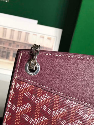 Goyard ROUETSMINTY08CL08P Rouette Structur¨¦ Mini Bag Wine Red - Default Title - View 7
