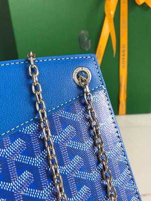 Goyard ROUETSMINTY08CL08P Rouette Structur¨¦ Mini Bag Blue - Default Title - View 6