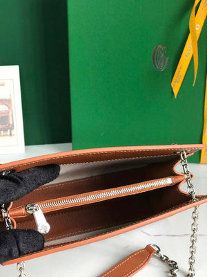Goyard ROUETSMINTY08CL08P Rouette Structur¨¦ Mini Bag Brown - Default Title - View 9