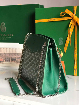 Goyard ROUETSPMLTY07CL07P Rouette Structur¨¦ PM Bag Green - Default Title - View 3