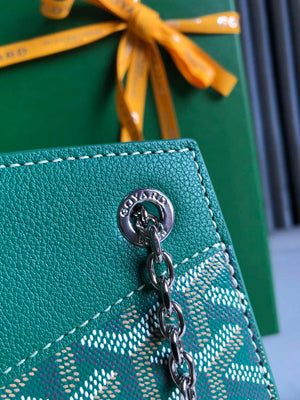 Goyard ROUETSPMLTY07CL07P Rouette Structur¨¦ PM Bag Green - Default Title - View 8