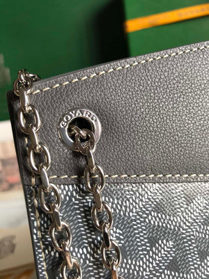 Goyard ROUETSPMLTY07CL07P Rouette Structur¨¦ PM Bag Gray - Default Title - View 6