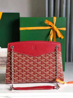 Goyard ROUETSPMLTY07CL07P Rouette Structur¨¦ PM Bag Red - Default Title - View 2