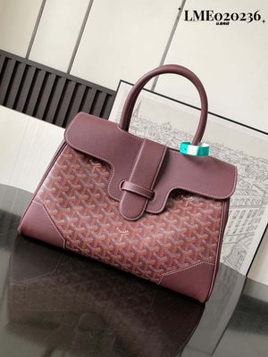 Goyard SAIGOCMMLTY09CL09P Saigon tote Bag Wine Red - Default Title - View 1