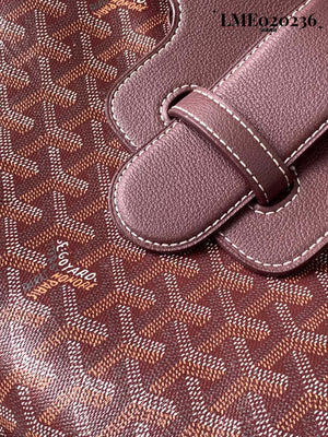 Goyard SAIGOCMMLTY09CL09P Saigon tote Bag Wine Red - Default Title - View 5