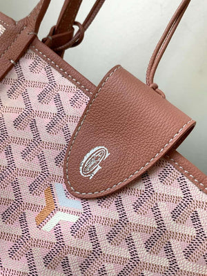 Goyard STLOUIGMLTY08CL08P Saint Louis GM Bag Pearly Pink - Default Title - View 6