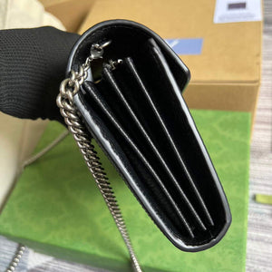 Gucci 401231 Dionysus GG Mini Chain Bag Black - Default Title - View 3
