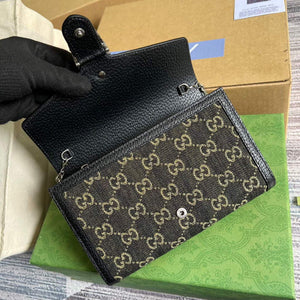 Gucci 401231 Dionysus GG Mini Chain Bag Black - Default Title - View 7
