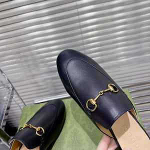 Gucci 423513 Women's Princetown Leather Slipper G53194 - Euro 34=US 3 - View 7