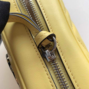Gucci 448065 GG Marmont Matelass¨¦ Mini Bag Yellow - luxibagsmall