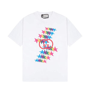 Gucci 457095 Logo print cotton jersey Men Women's T-shirt G38690 - SX - View 1