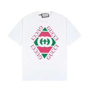 Gucci 457095 Logo print cotton jersey Men Women's T-shirt G38704 - SX - View 1