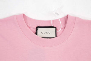 Gucci 457095 Logo print cotton jersey Men Women's T-shirt G38709 - SX - View 3