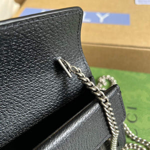 Gucci 476432 Dionysus GG Super Mini Bag Black - Default Title - View 8