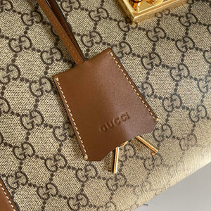 Gucci 479197 Padlock Medium GG Shoulder Bag Brown - Default Title - View 7